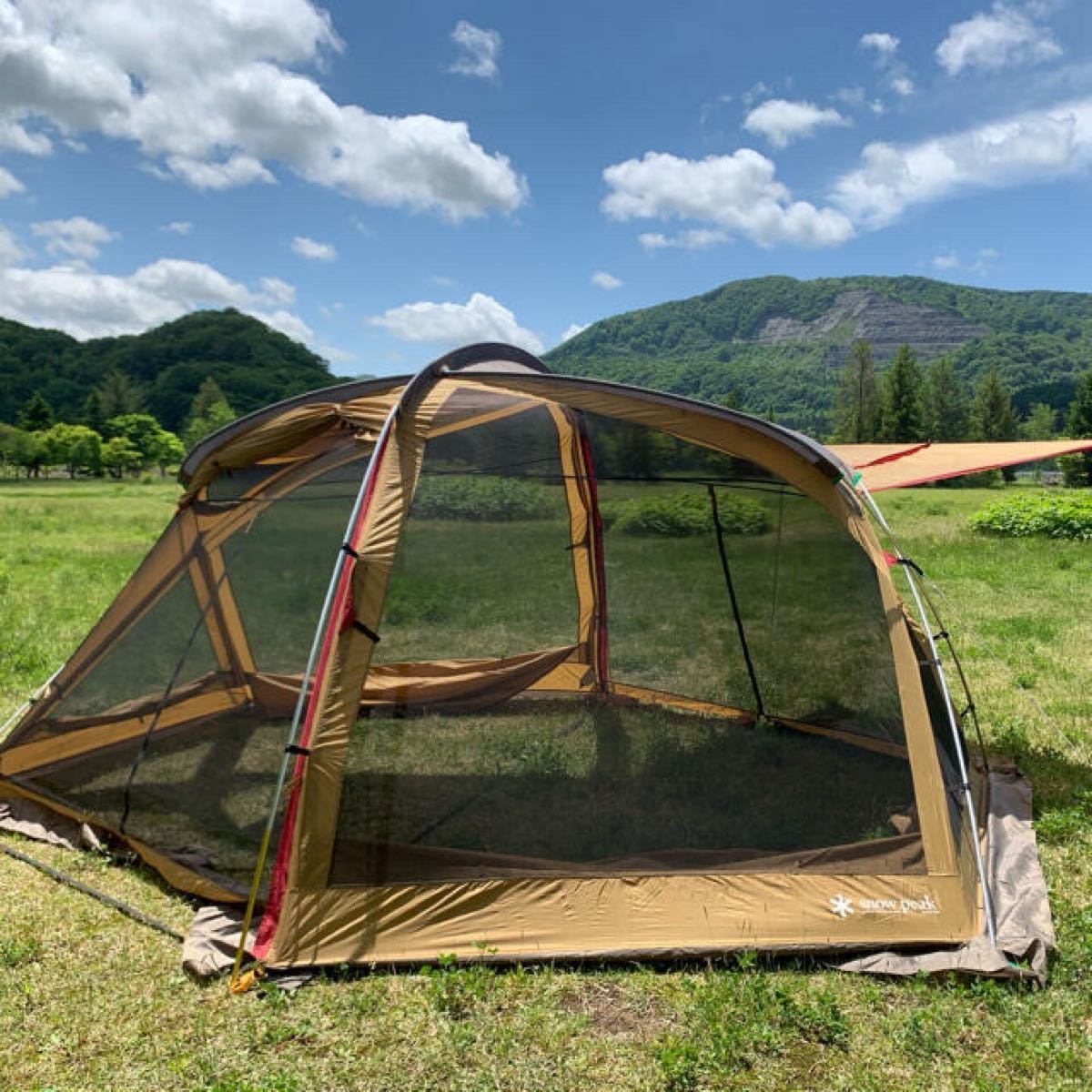 超美品 snowpeak スノーピーク リビングエッグメッシュ TP-900｜Yahoo