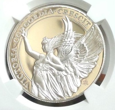 準最高鑑定】2021年セントヘレナ 女王の美徳 勝利 ヴィクトリー 1