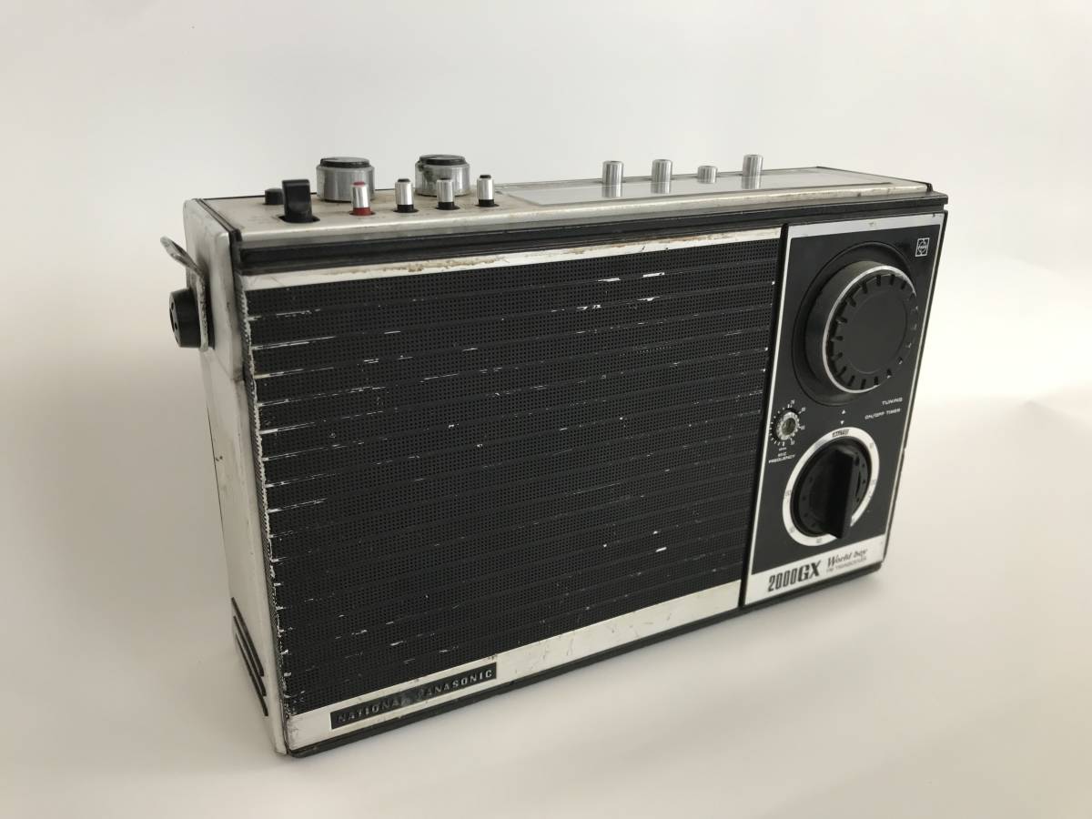 Yahoo!オークション - 【ジャンク】 ナショナル 3バンド ラジオ 2000GX