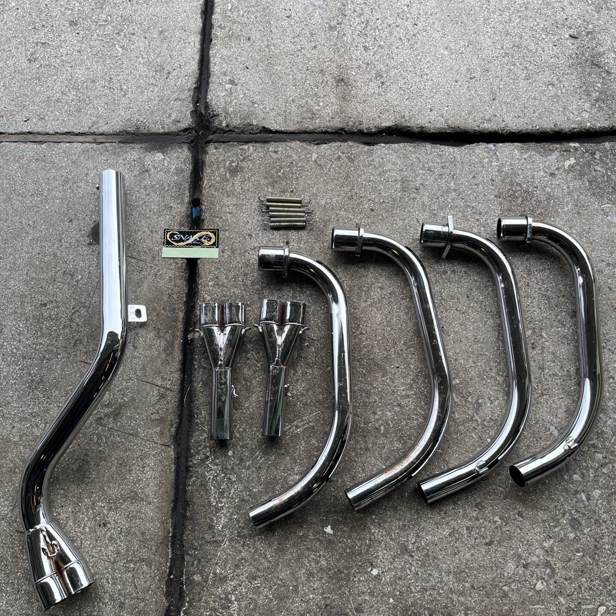 Yahoo!オークション - パステルロード スネーク管 CBX400F マフラー ノ