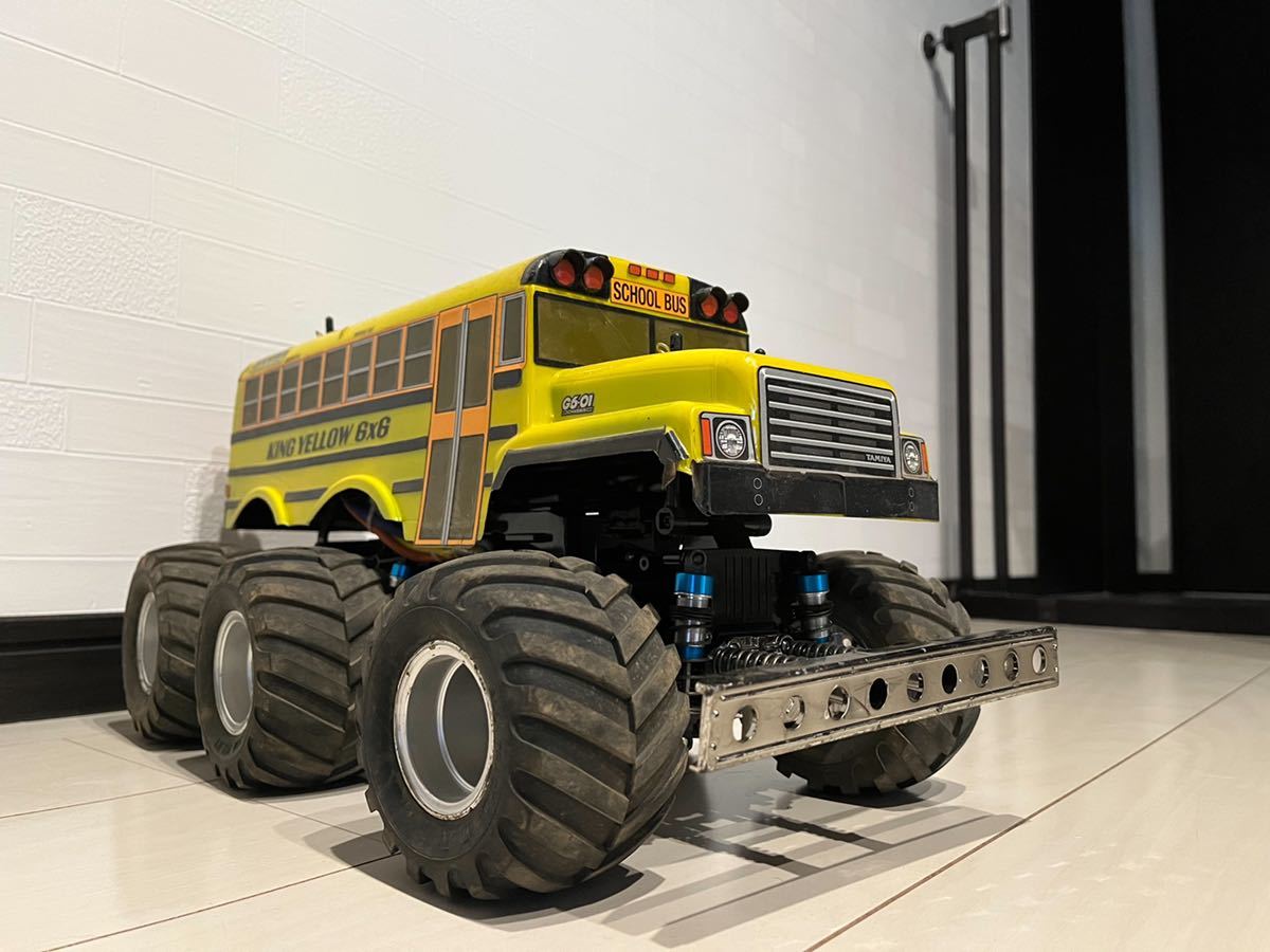 Yahoo!オークション - タミヤ キングイエロー G6-01 アルミダンパー他