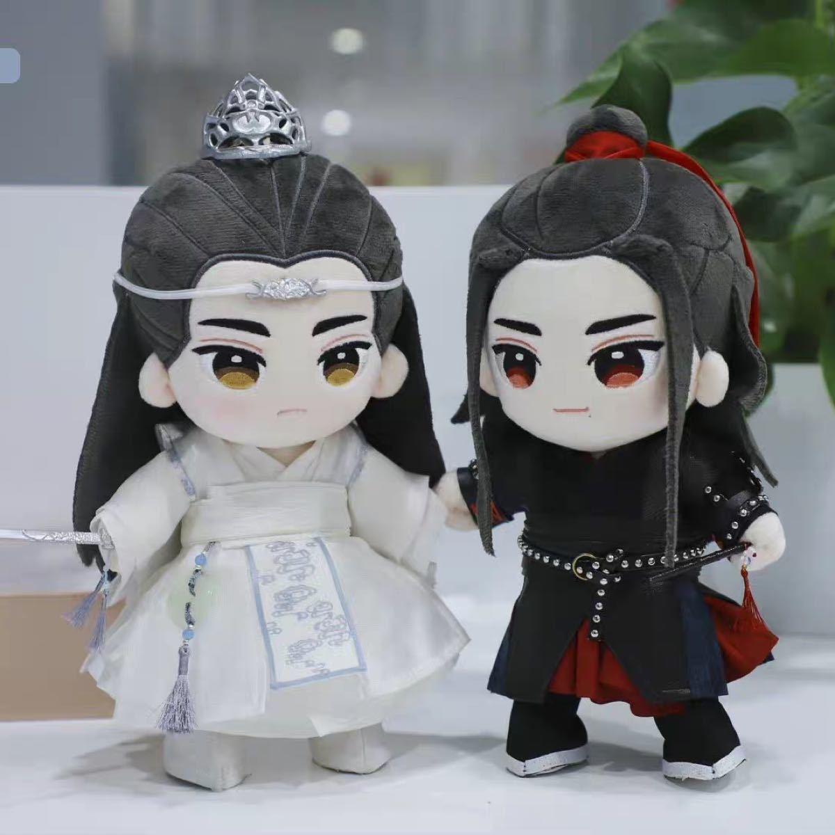 陳情令 公式絶版ぬいぐるみ 肖戦 王一博 典藏特典版 セット 箱で肖戦の