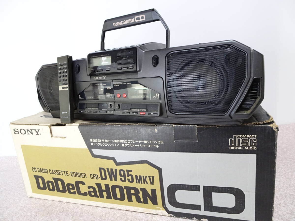 Yahoo!オークション - ai SONY ソニー CFD-DW95 MKV 元箱・付属品あり