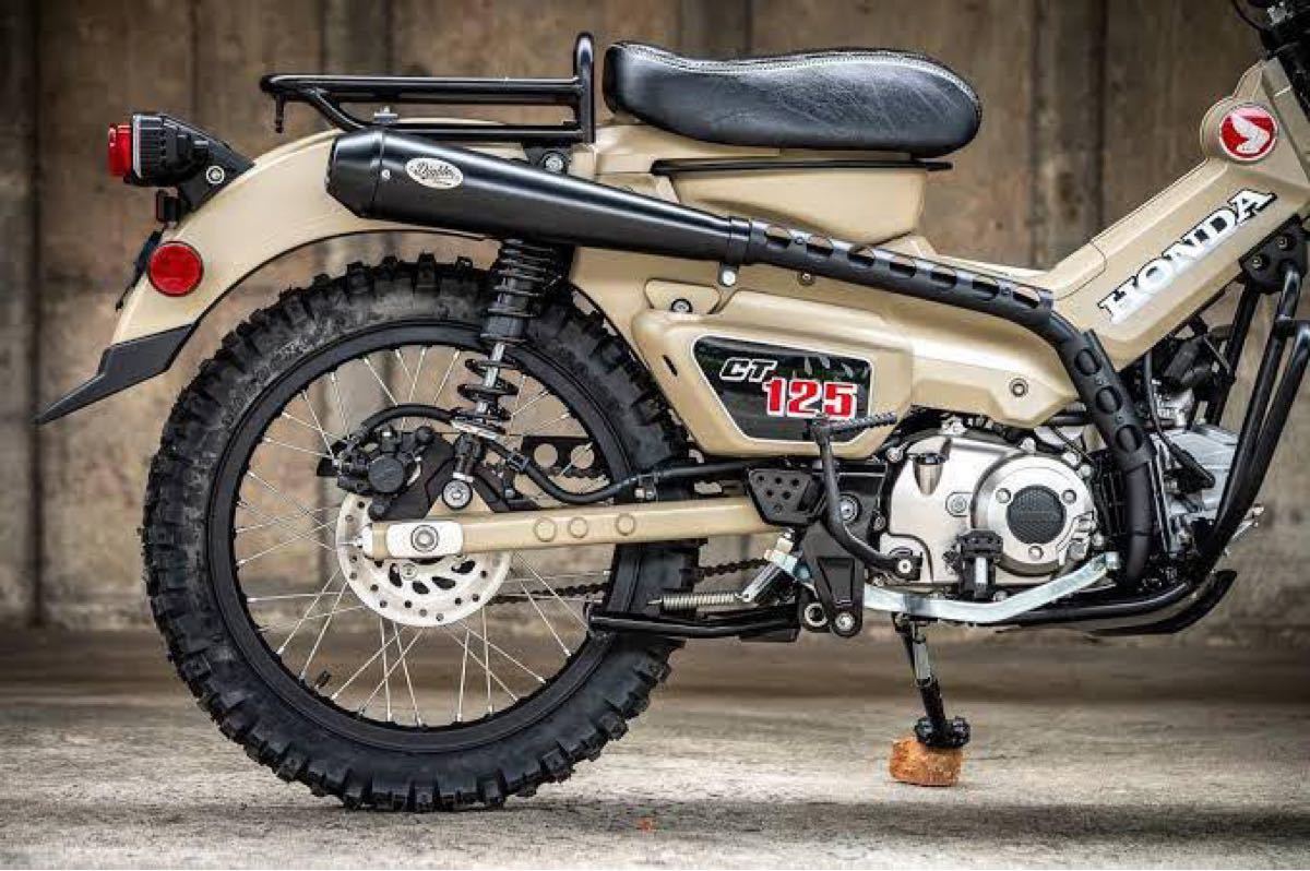 新品 ハンターカブ マフラー K-SPEED 黒 Diablo ct125｜Yahoo!フリマ