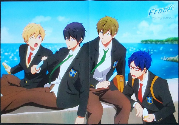 Yahoo!オークション - Free ピンナップポスター 葉月渚 七瀬遙 橘真琴