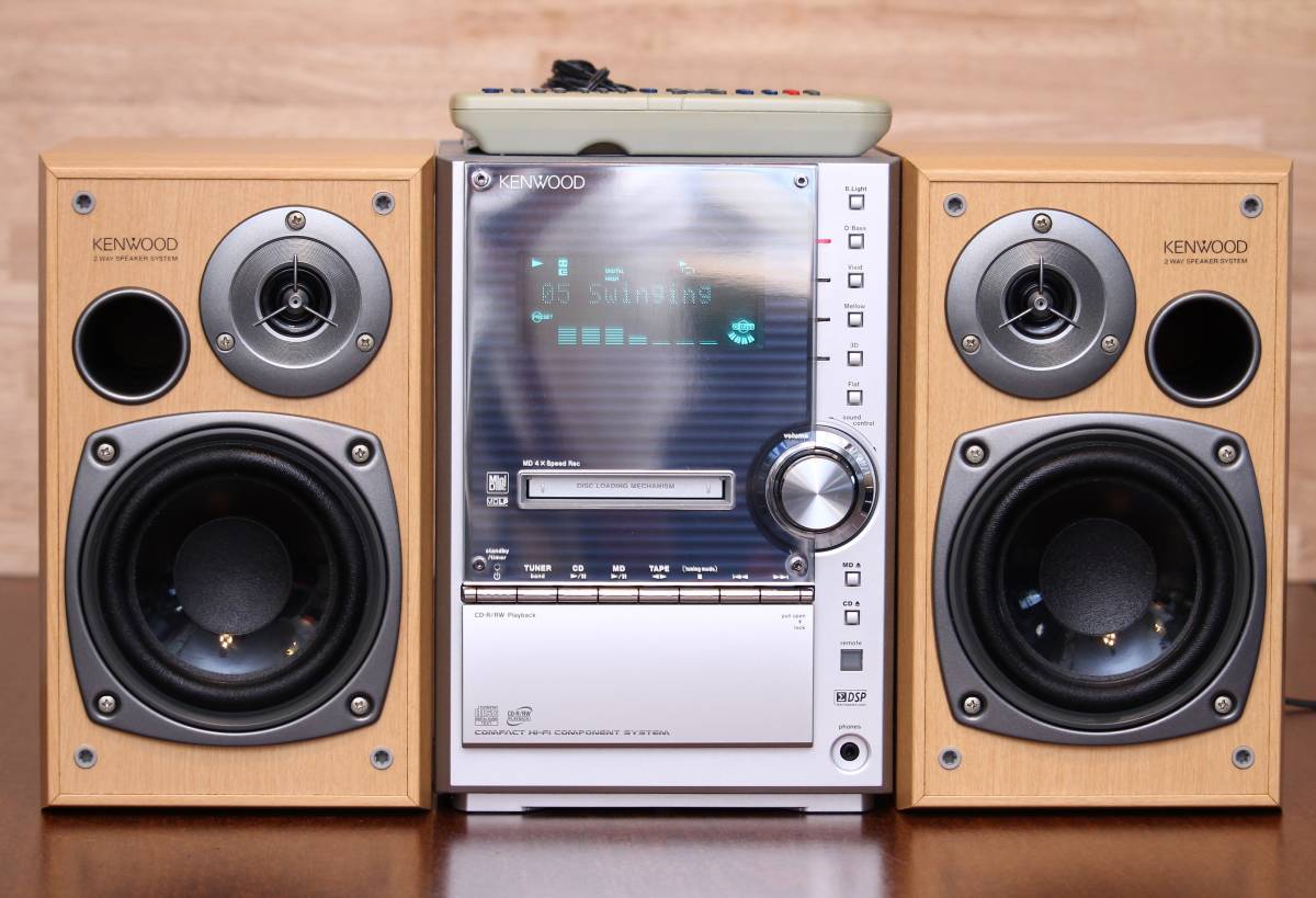 Yahoo!オークション - KENWOOD RXD-SL3MD 2004年製 CD/MD/TUNER/TAPE