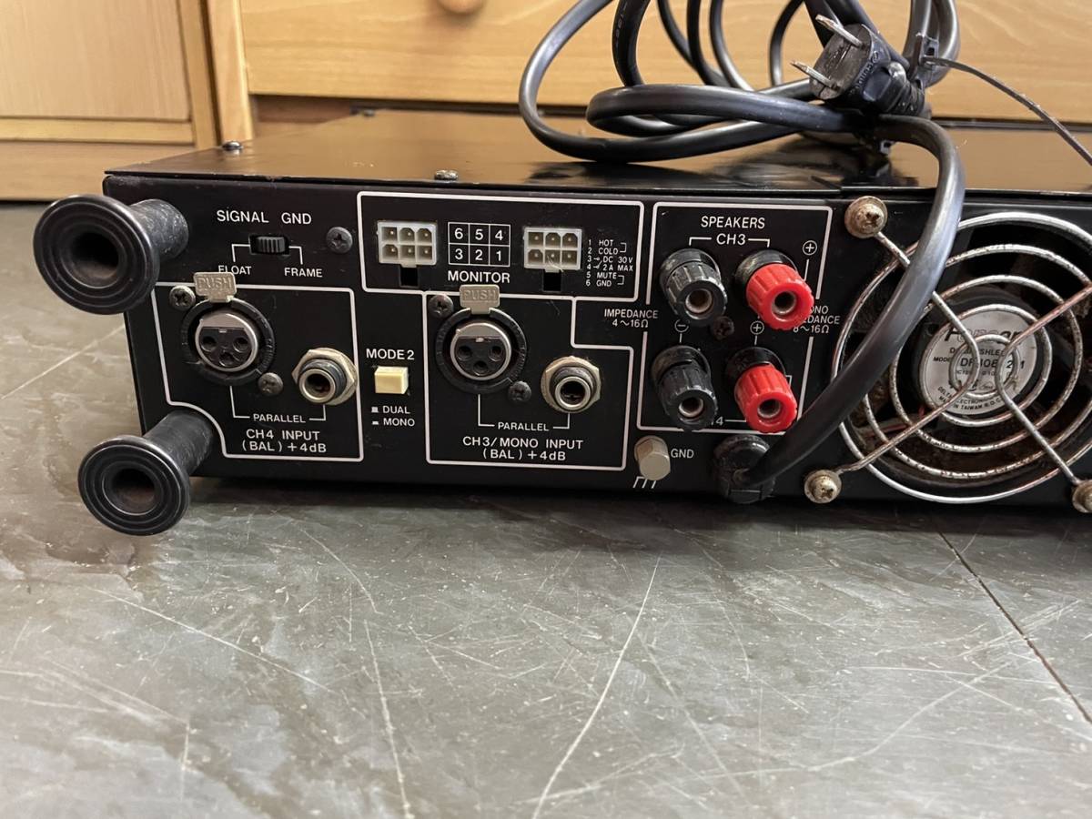 ビクター 4チャンネル パワーアンプ PS-A754 動作確認済 音響機器