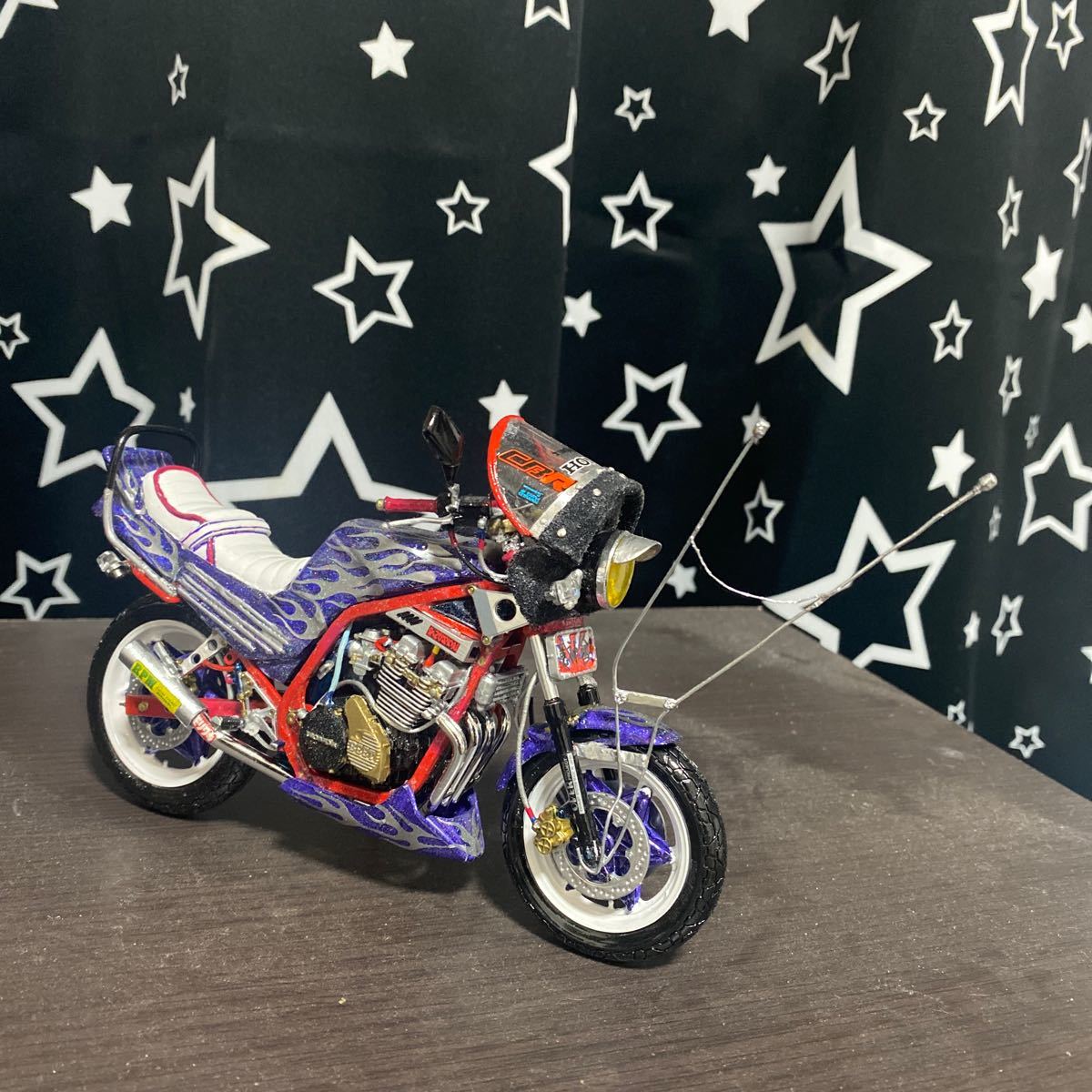 タミヤ 1/12 CBR 400F 改 族車仕様 プラモデル 完成品｜Yahoo!フリマ