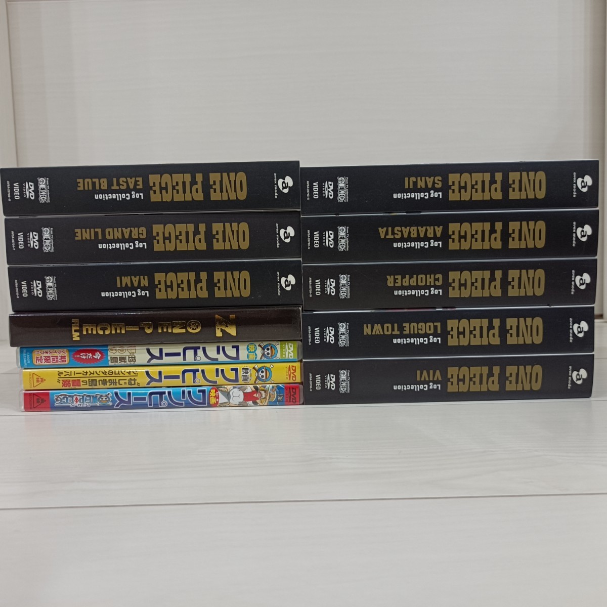 送料無料ワンピース美品DVD12箱セットONEPIECEログコレクション映画