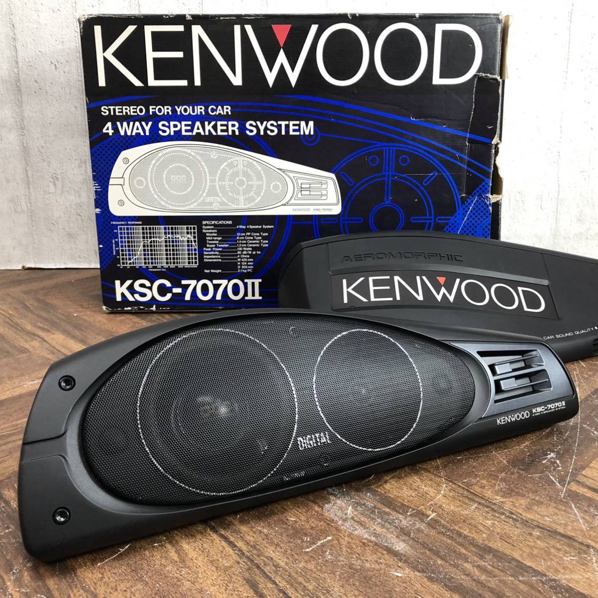 Yahoo!オークション - 当時物 美品 KENWOOD ケンウッド KSC-7070 イル