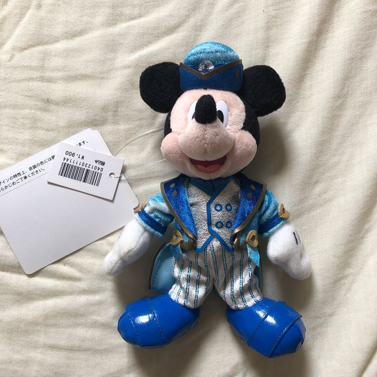 ディズニーシー 15周年記念 ミッキー 未使用 タグ付き ぬいぐるみ