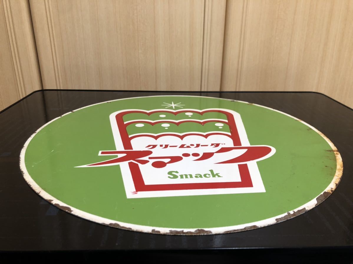 クリームソーダ スマック Smack ホーロー看板 【公式通販】