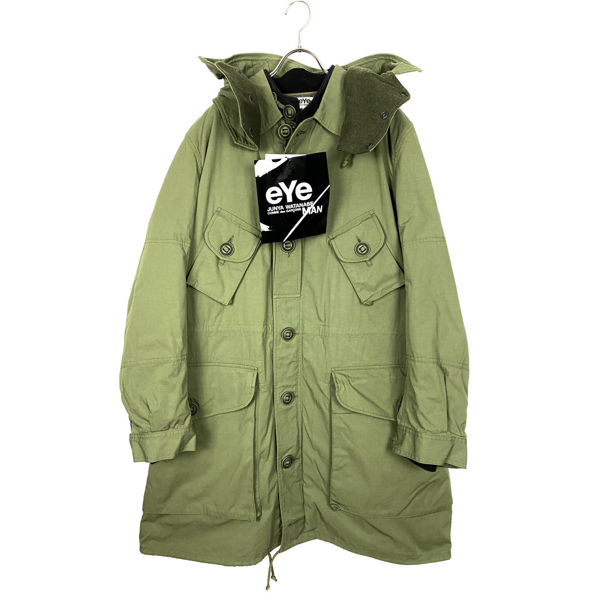 ジュンヤワタナベマン(JUNYA WATANABE MAN) モッズコート (khaki