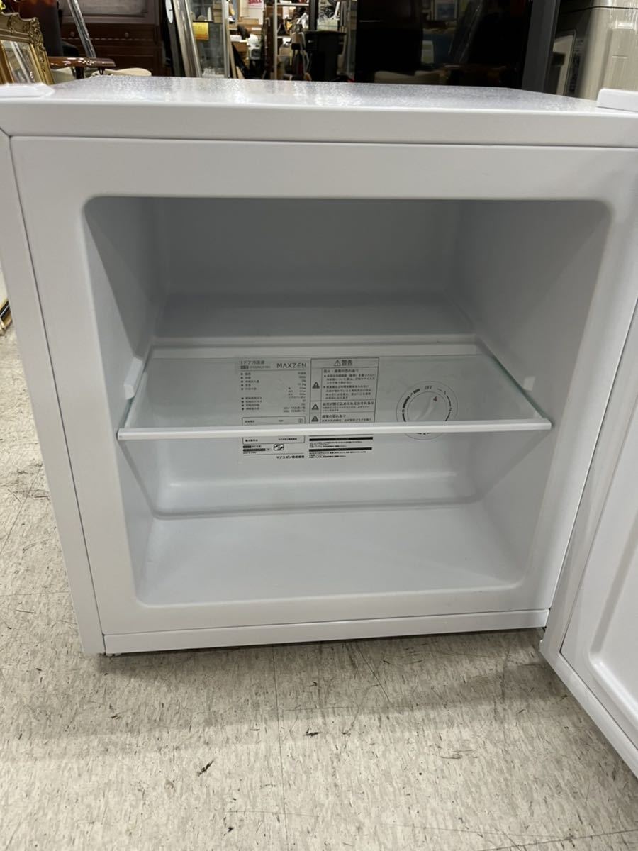 Yahoo!オークション - 2021年 美品 マックスゼン1ドア 冷凍庫 jf032ml0