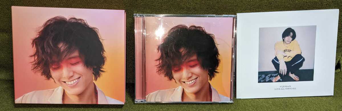 初回限定盤 藤井風 HELP EVER HURT NEVER / LOVE ALL SERVE ALL 初回盤