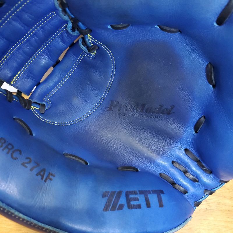 ZETT 古田敦也モデル Zラベル 激レア 高津の青 ゼット 一般用大人