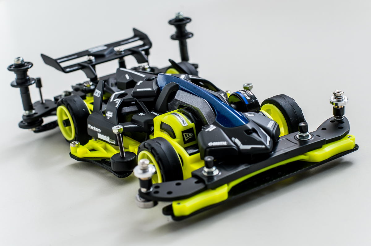 Yahoo!オークション - ミニ四駆 マッハフレーム FM-A完成品 BLK/YL 小