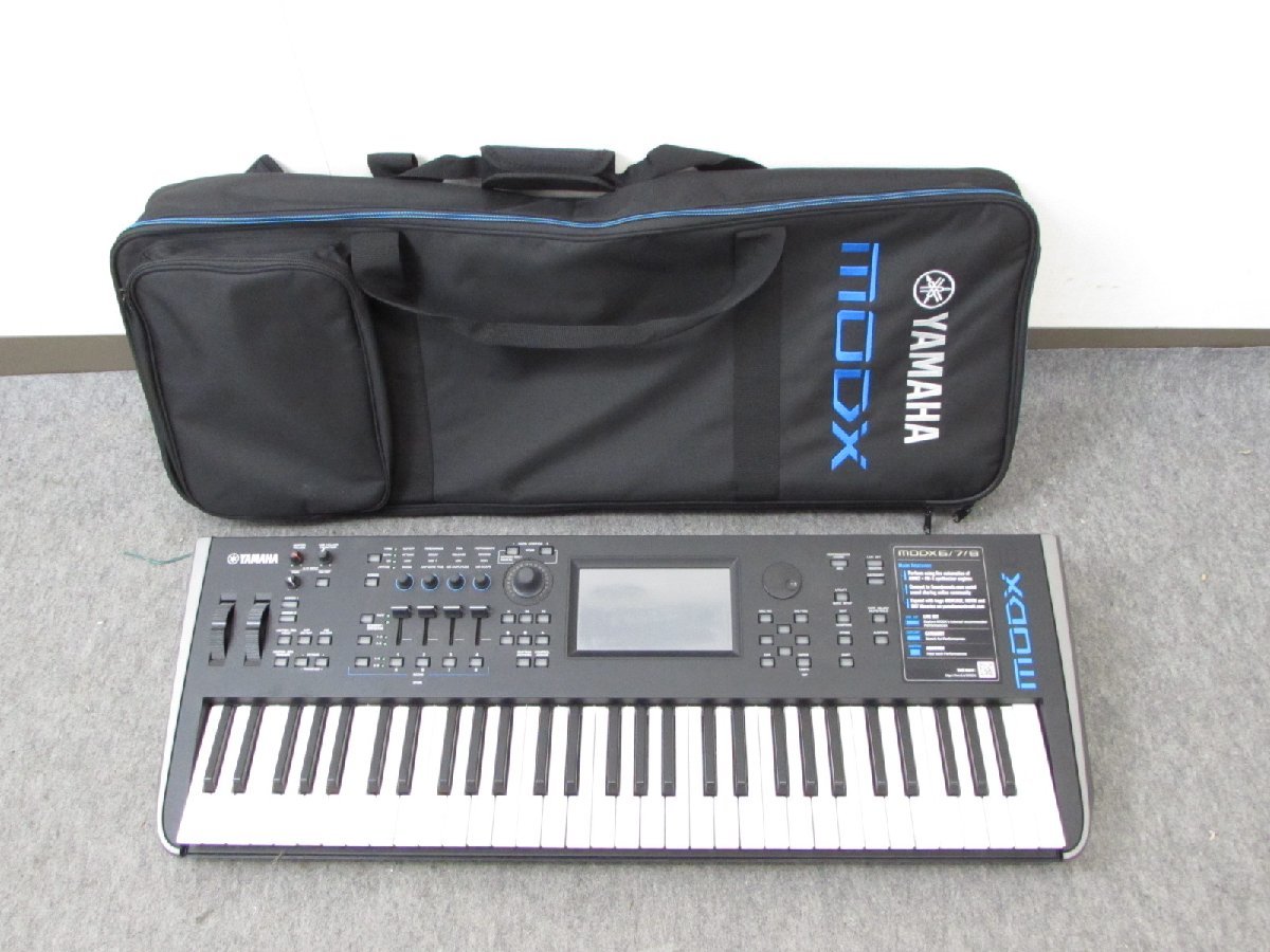 YAMAHA MODX6 純正ケース付き シンセサイザー YAMAHA MODX6 純正ケース