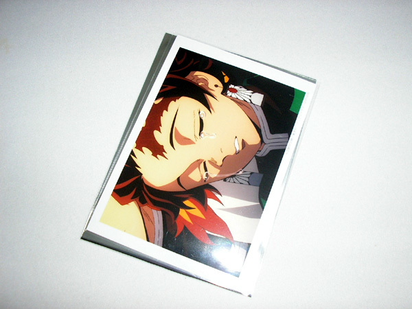 鬼滅の刃 無限列車編 第二話 ランダムブロマイドくじ 3枚 竈門炭治郎