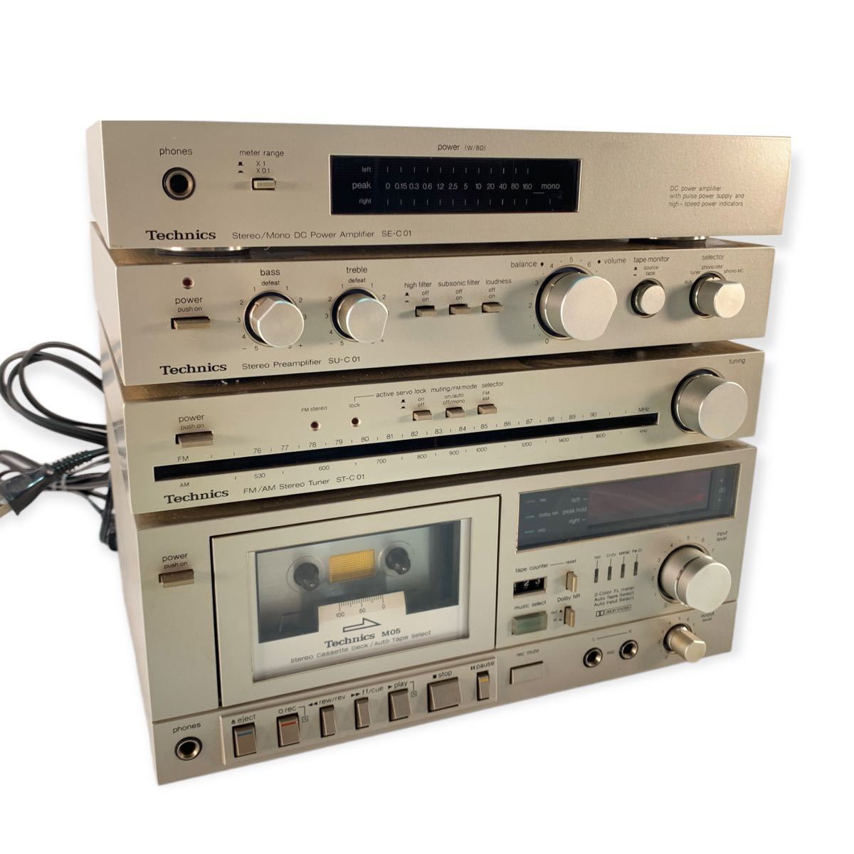 Yahoo!オークション - Technics テクニクス ステレオセット カセット