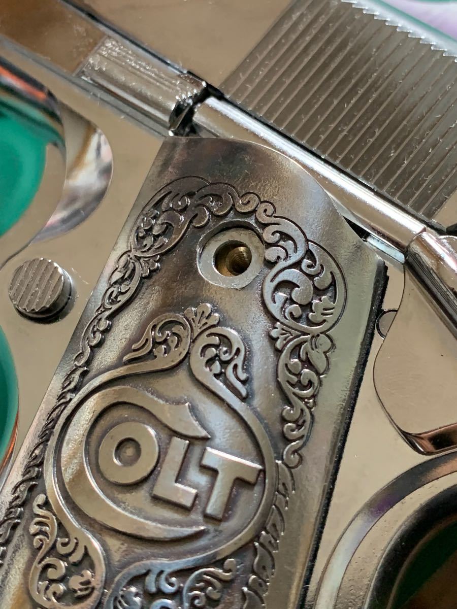 東京マルイ コルトガバメント シリーズ'70 ニッケルフィニッシュ 実銃