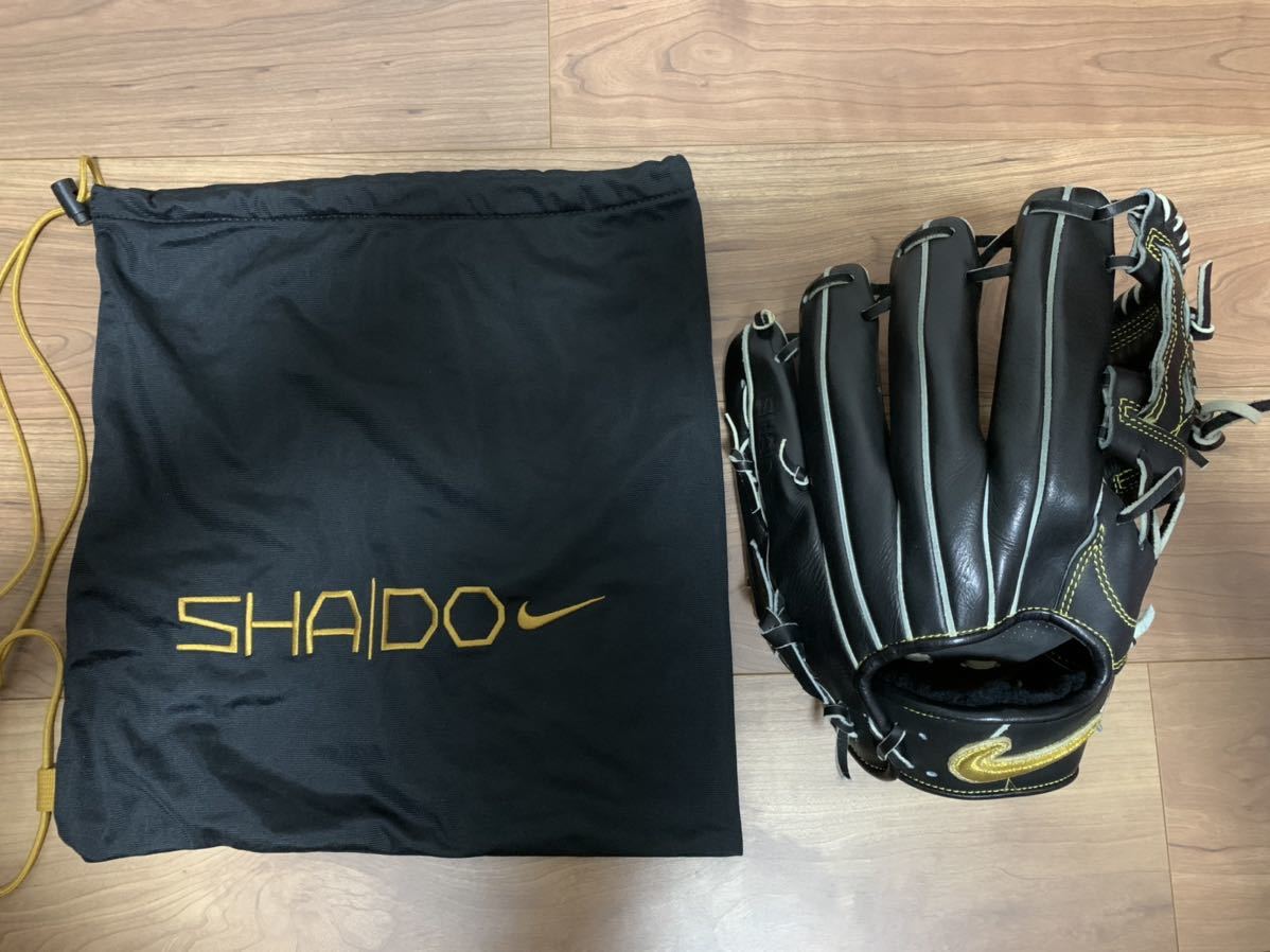 Yahoo!オークション - NIKE ナイキ SHADO 謝道 硬式用 内野 グラブ グ