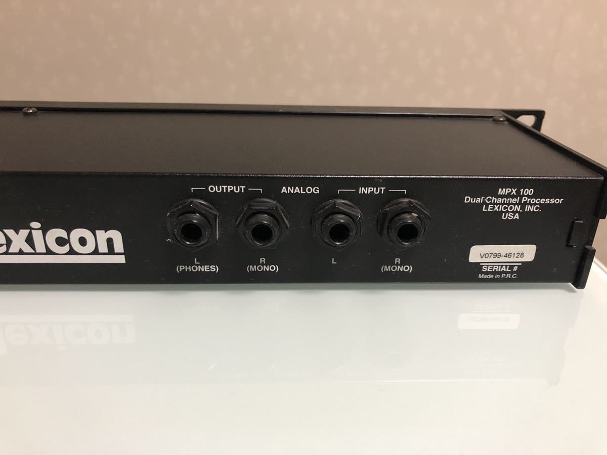 Lexicon MPX100 レキシコン 動作確認済み ACアダプタ付き｜Yahoo