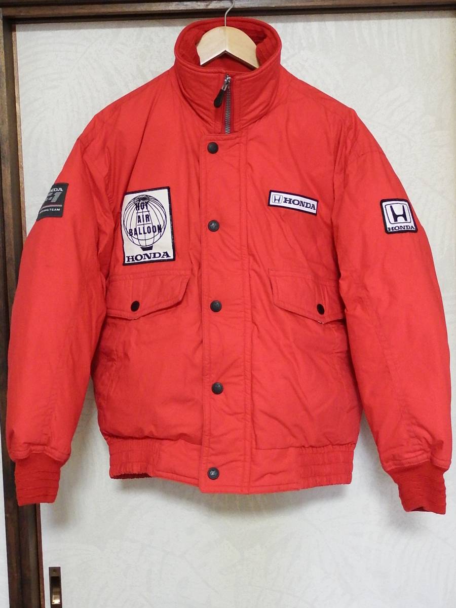 ホンダレーシングチーム ロゴワッペン グースダウン ジャケット L