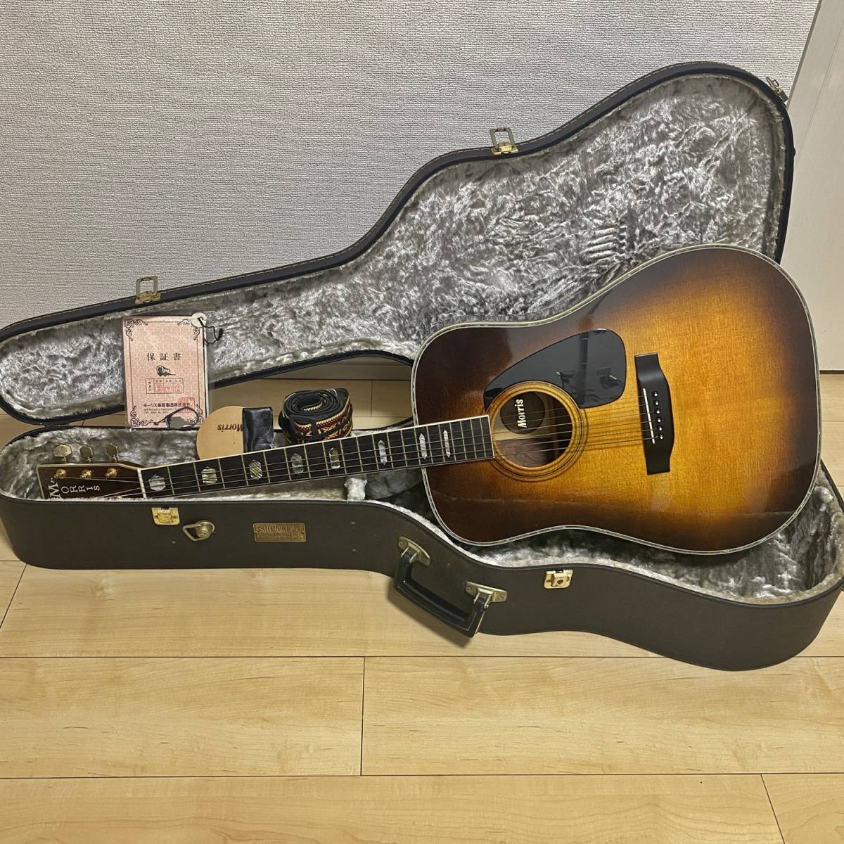 morris tf-805 ハカランダ ジャパンビンテージ 美品 モーリス Morris