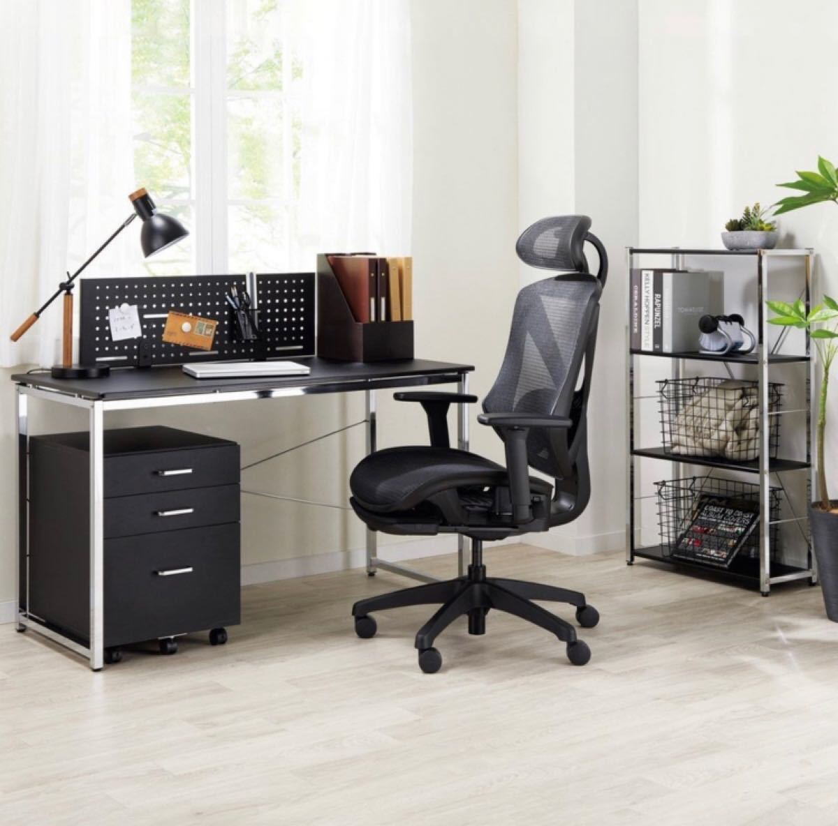 新品未開封】ニトリ フォリスト リクライニングワークチェア