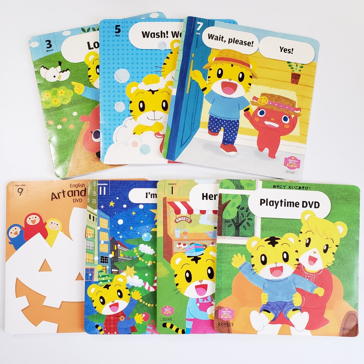 Benesse こどもちゃれんじ しまじろう ぽけっと English 1年分 DVD