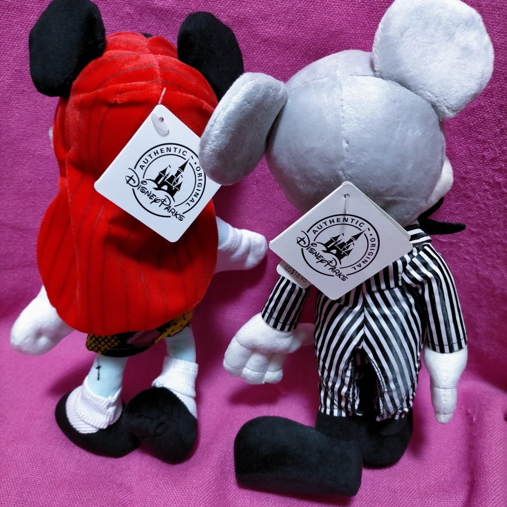 WDW ナイトメアビフォアクリスマス ジャック サリー タグ付 ミッキー