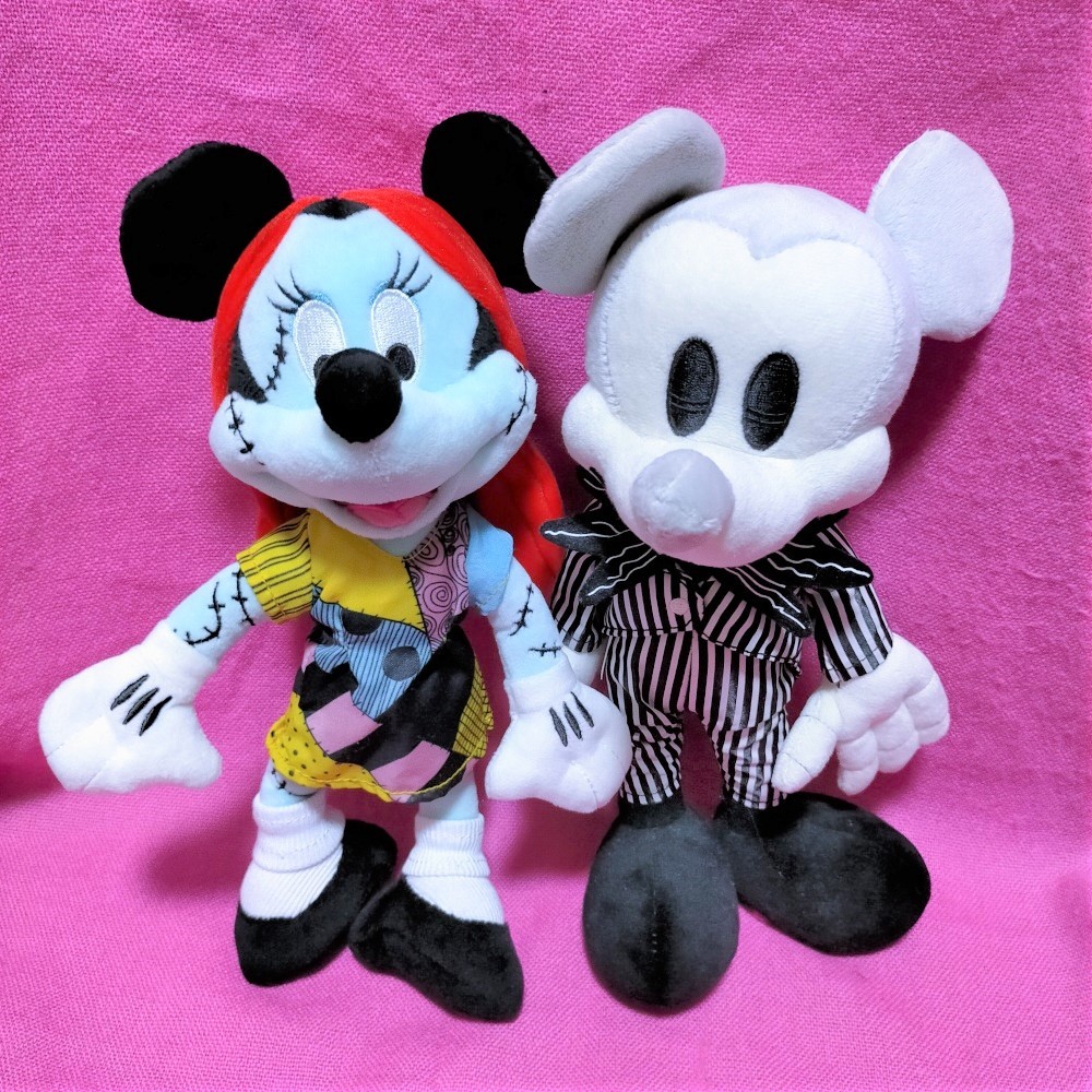 WDW ナイトメアビフォアクリスマス ジャック サリー タグ付 ミッキー