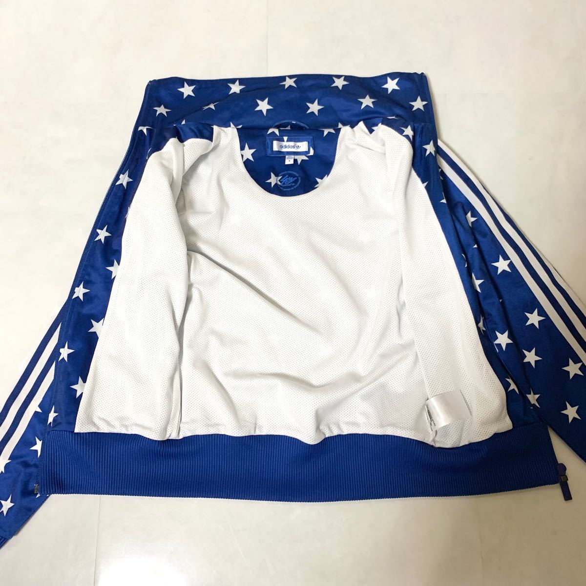 美品 アディダス 星柄 ジャージ トラックジャケット S 40周年記念