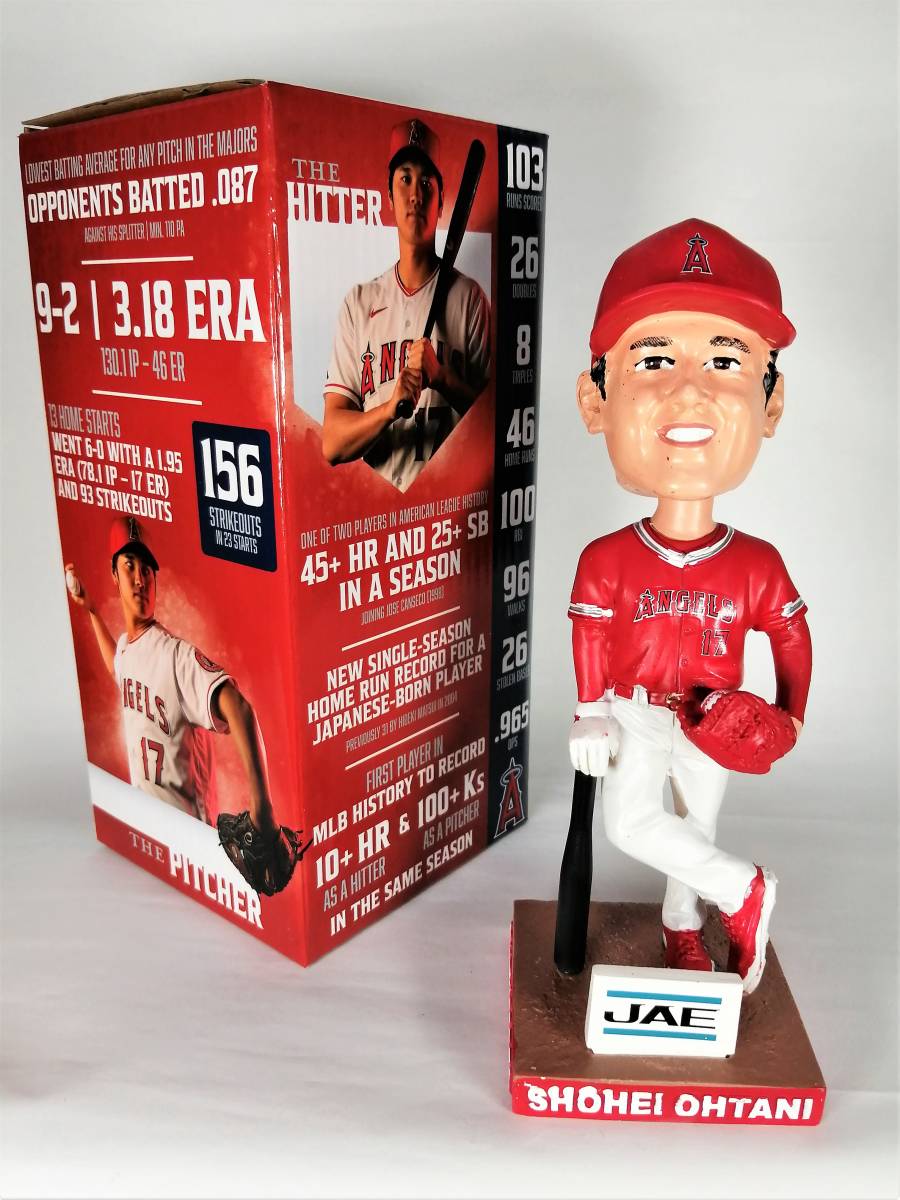 Yahoo!オークション - 大谷翔平／”HISTRIC SEASON” ボブルヘッド(バ