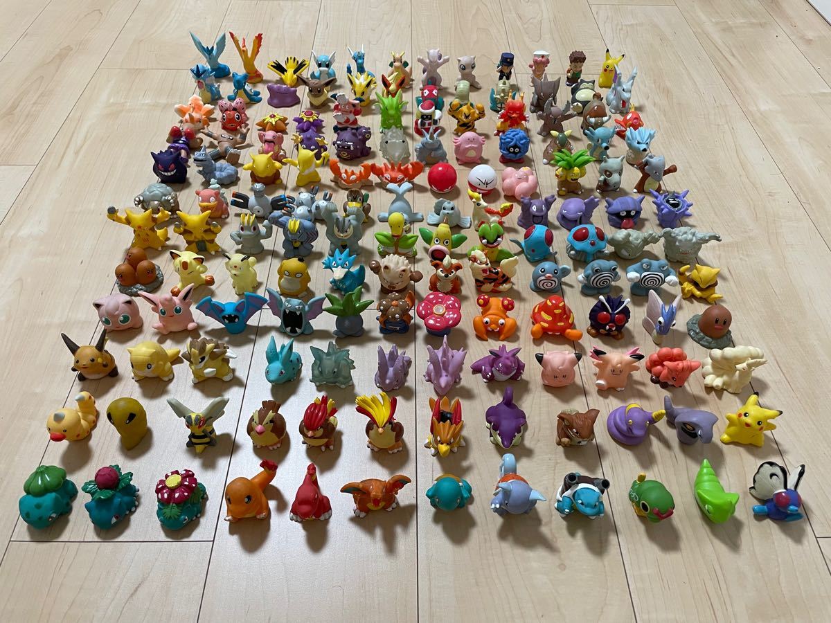 値下げ価格 ポケモン指人形 第一世代（カントー地方）No 1〜151の内の