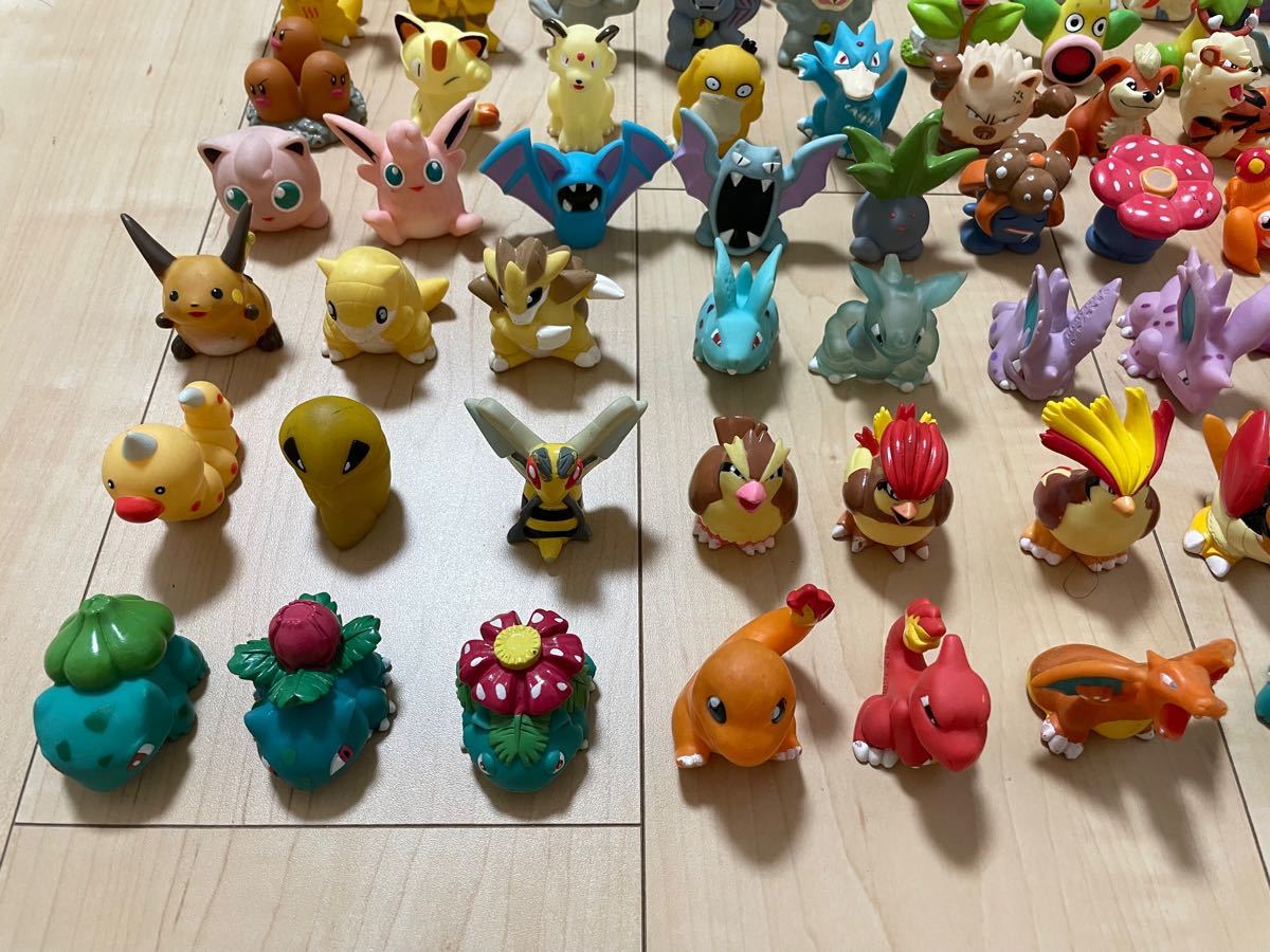 値下げ価格 ポケモン指人形 第一世代（カントー地方）No 1〜151の内の