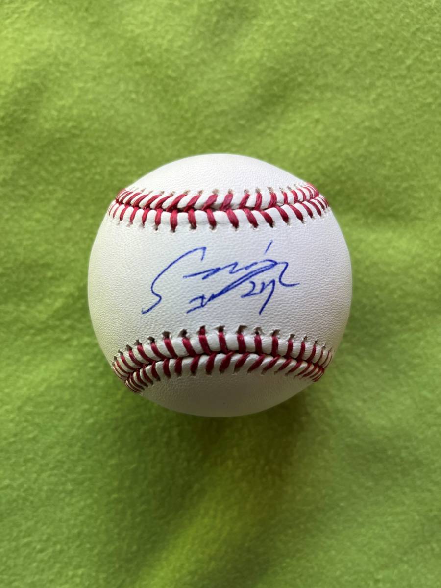 Yahoo!オークション - 鈴木誠也選手#27 シカゴカブス直筆サインMLB