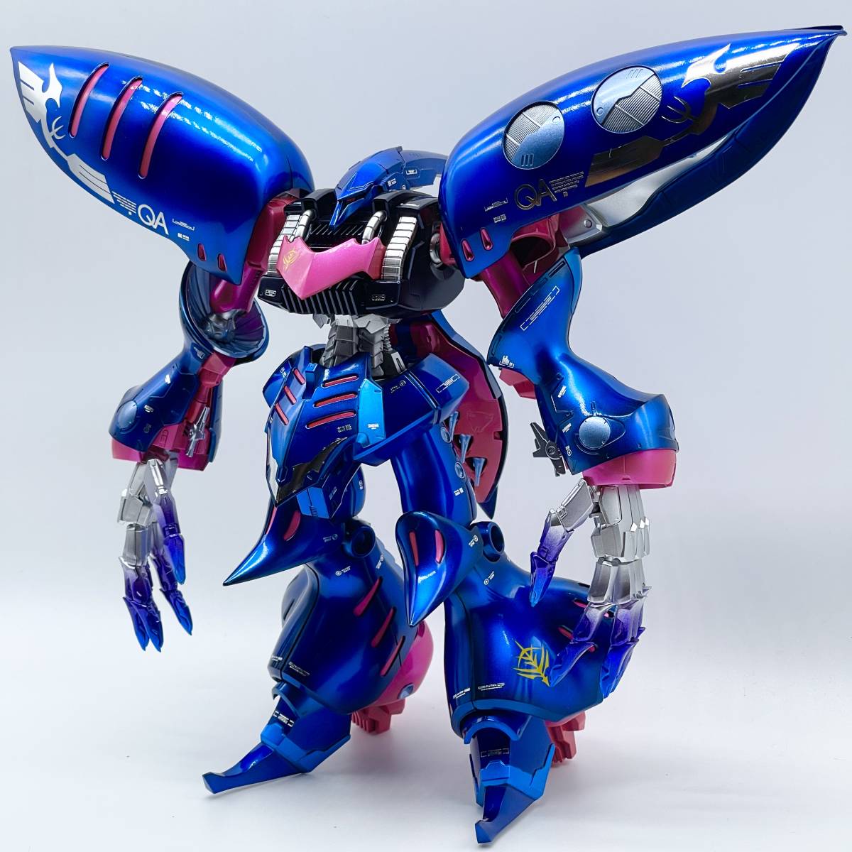 Yahoo!オークション - MG 1/100 キュベレイ アンベリール 【全塗装・完