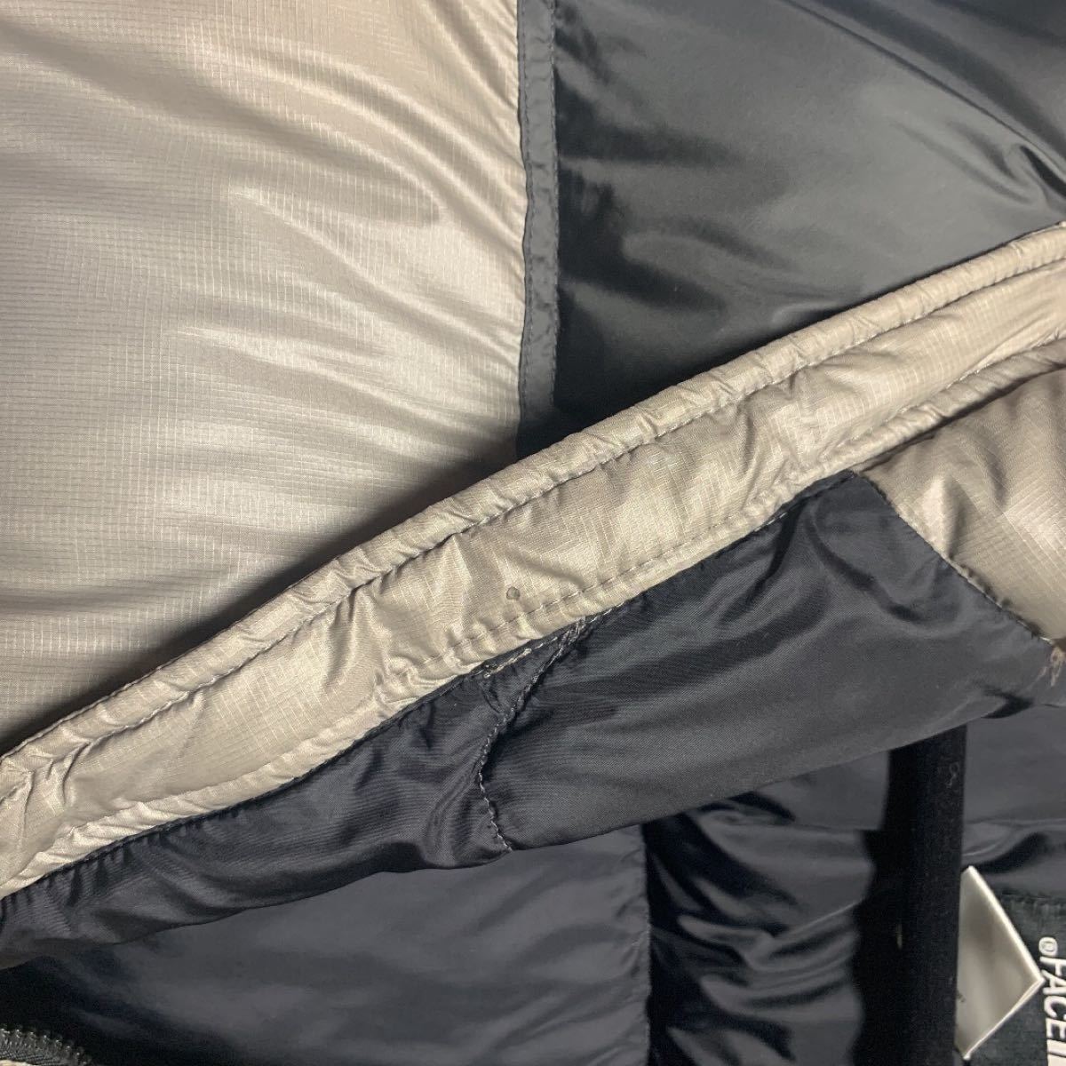 激レア THE NORTH FACE センターロゴ ヌプシ ベスト グレー XL ノース