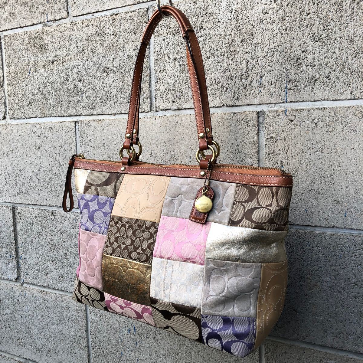 コーチ COACH パッチワーク トートバッグ 送料込｜Yahoo!フリマ