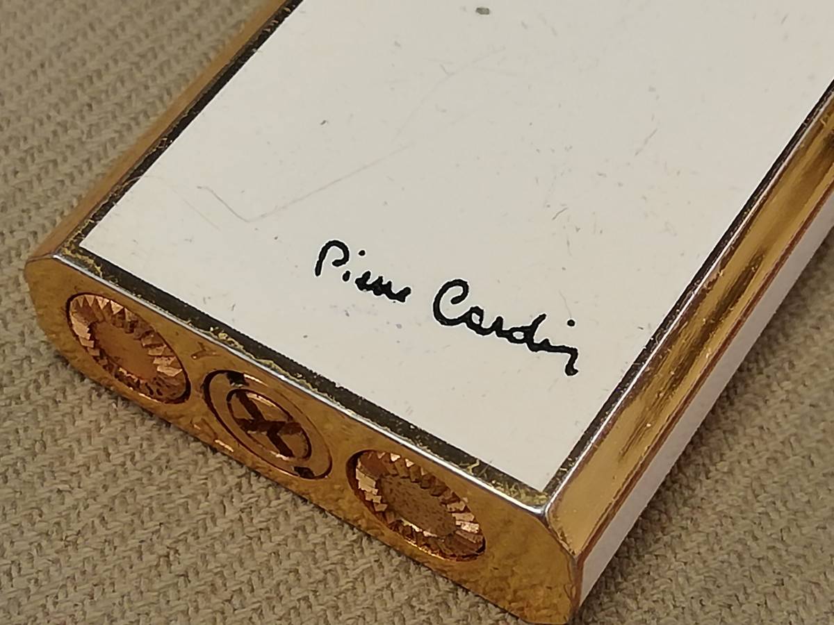 ピエールカルダンライター・白／金・完動品｜Yahoo!フリマ（旧PayPay