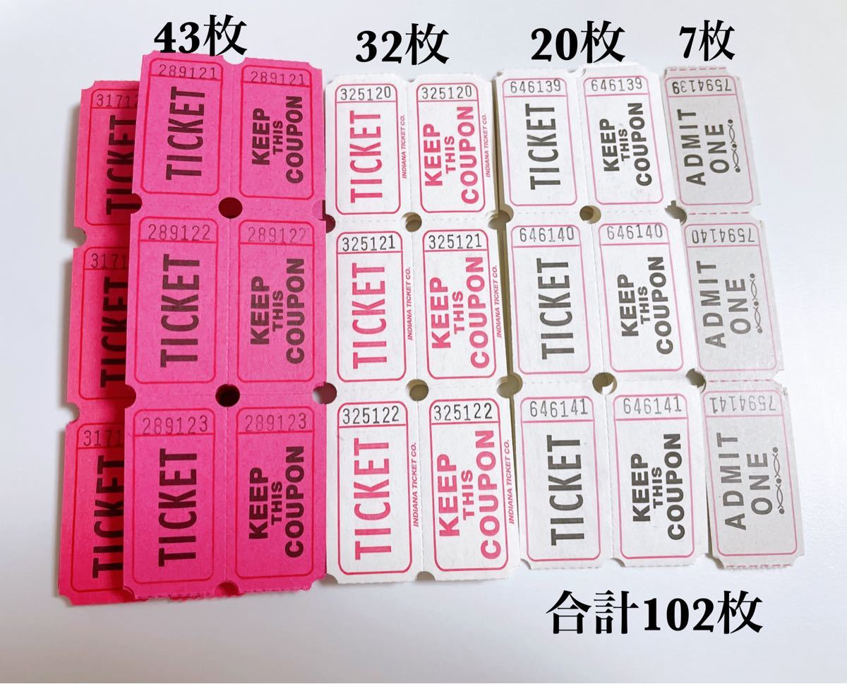 海外 鉄道チケット ピンクカラー 32枚 ヴィンテージ 海外 鉄道チケット