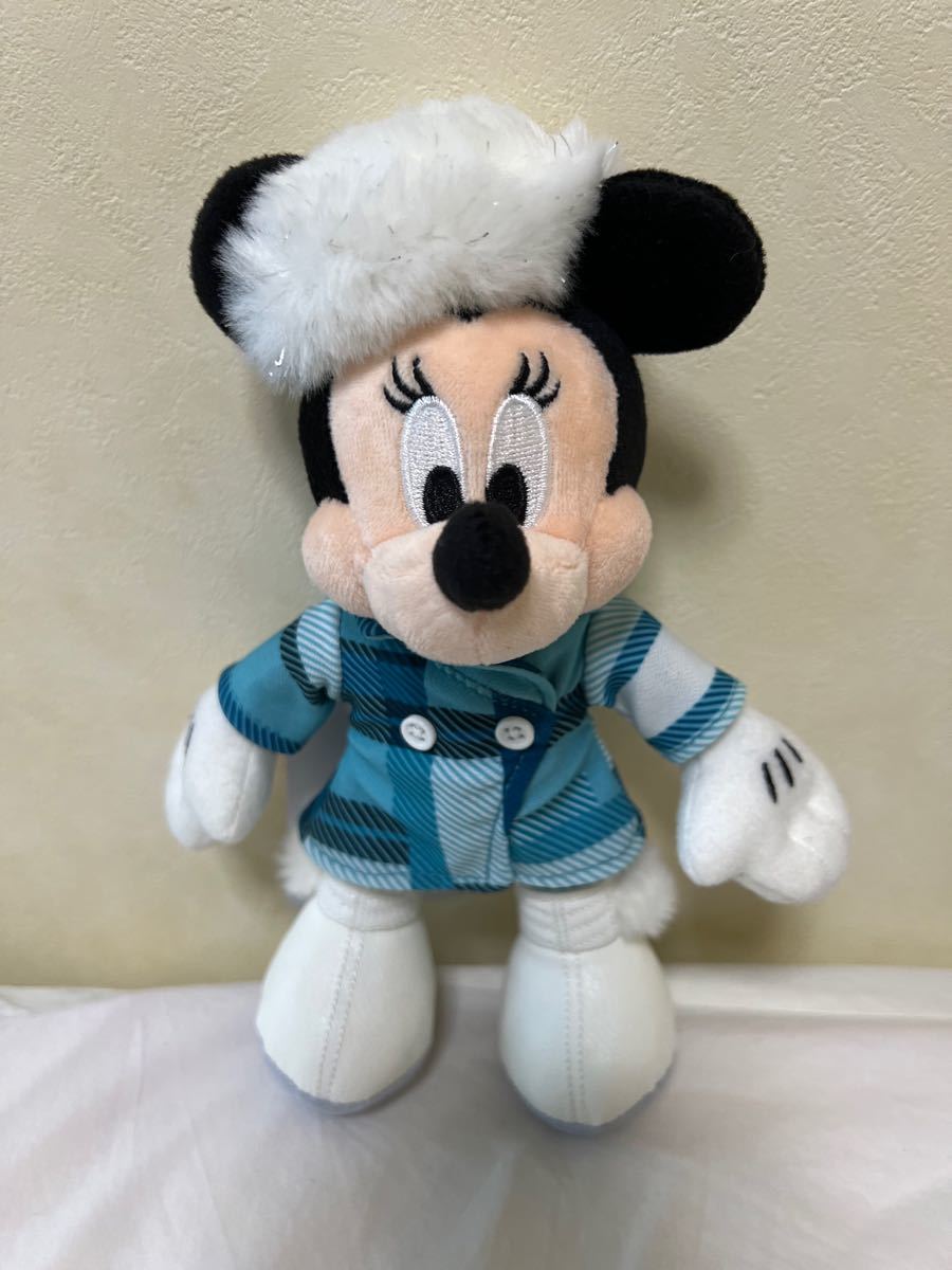 ディズニー ミニー スタイルスタジオ 冬コスチューム ぬいぐるみバッジ