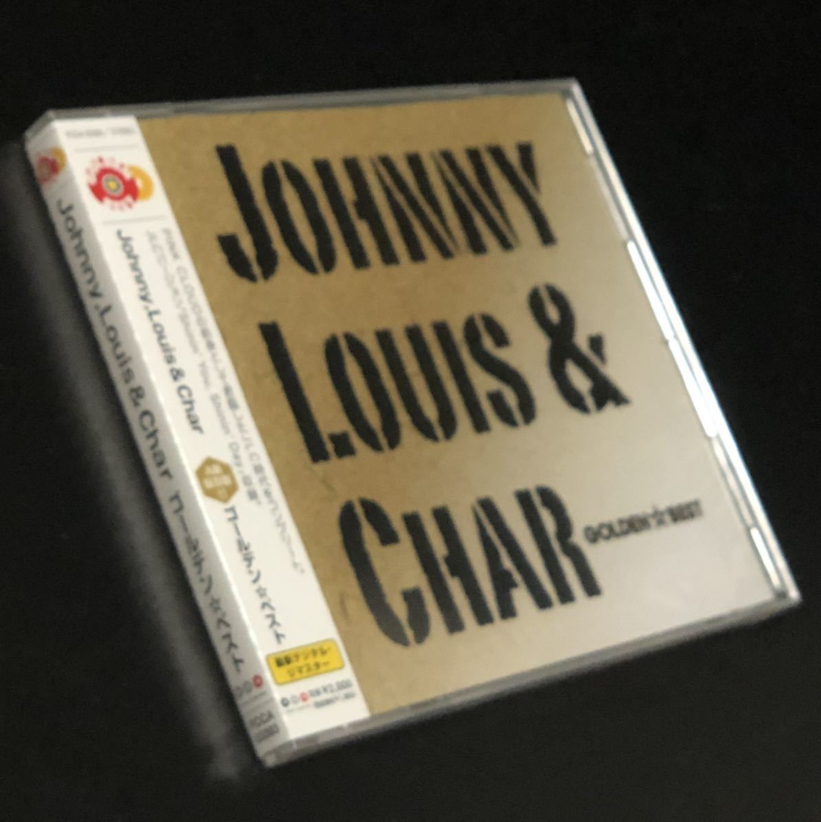 廃盤 未開封/帯付新品 CD「Johnny Louis & Char / ゴールデン ベスト