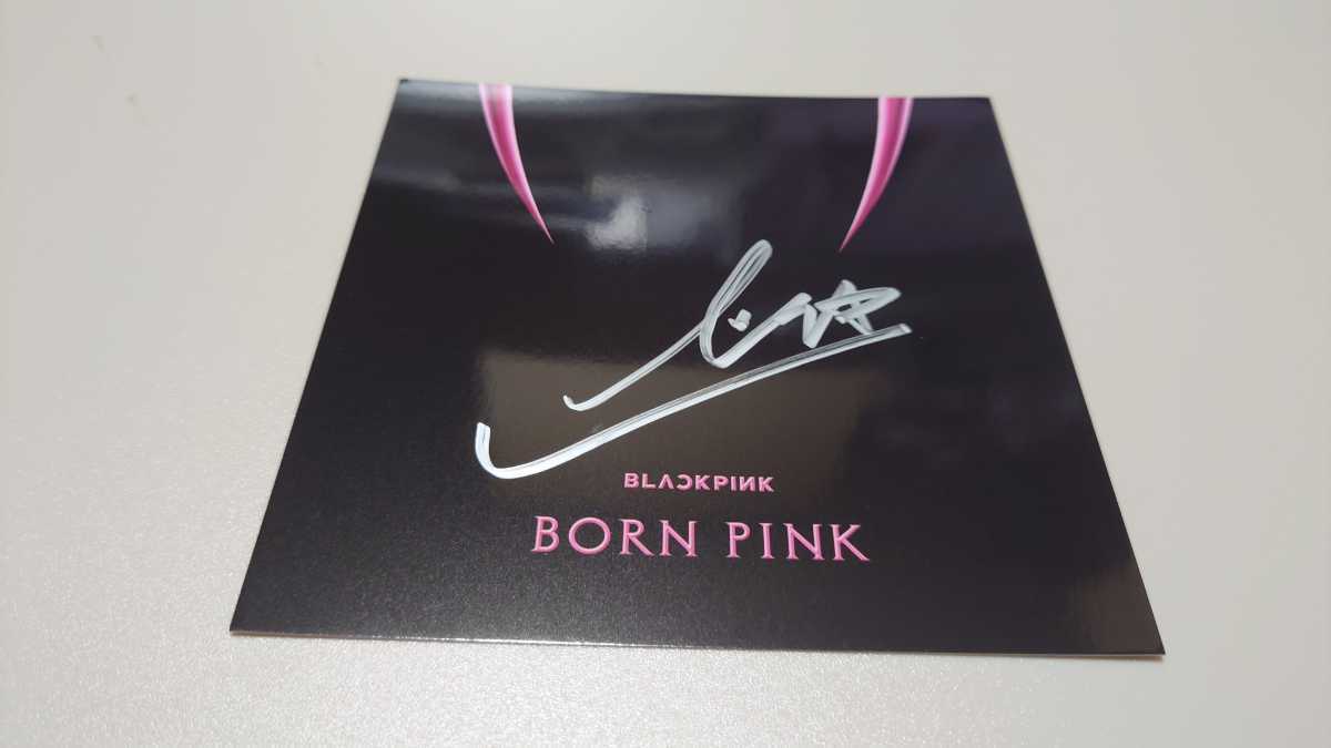 Yahoo!オークション - 未開封 リサ直筆サイン入りカード付き ブラック