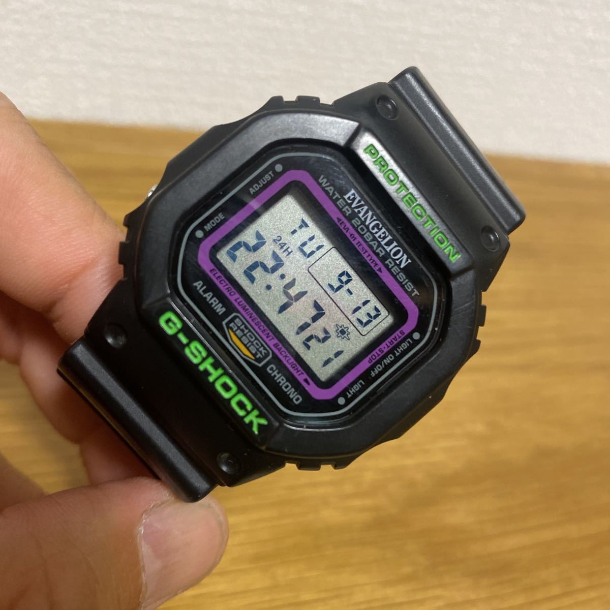限定 初号機モデル】コラボ/G-SHOCK/DW-5600/エヴァンゲリオン/初号機
