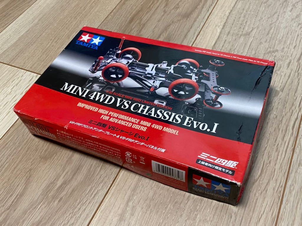 Yahoo!オークション - 未使用 レア ミニ四駆 VSシャーシ EVO EVO.1 FR