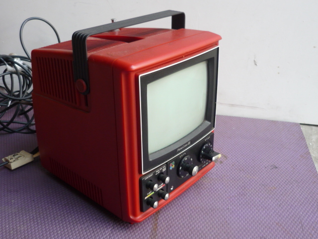 Yahoo!オークション - ナショナル カラーテレビ テレビ TH8-V5 昭和レ