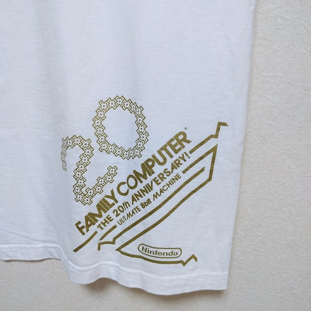 ファミコン ファミコン生誕20周年 Tシャツ ファミリーコンピューター